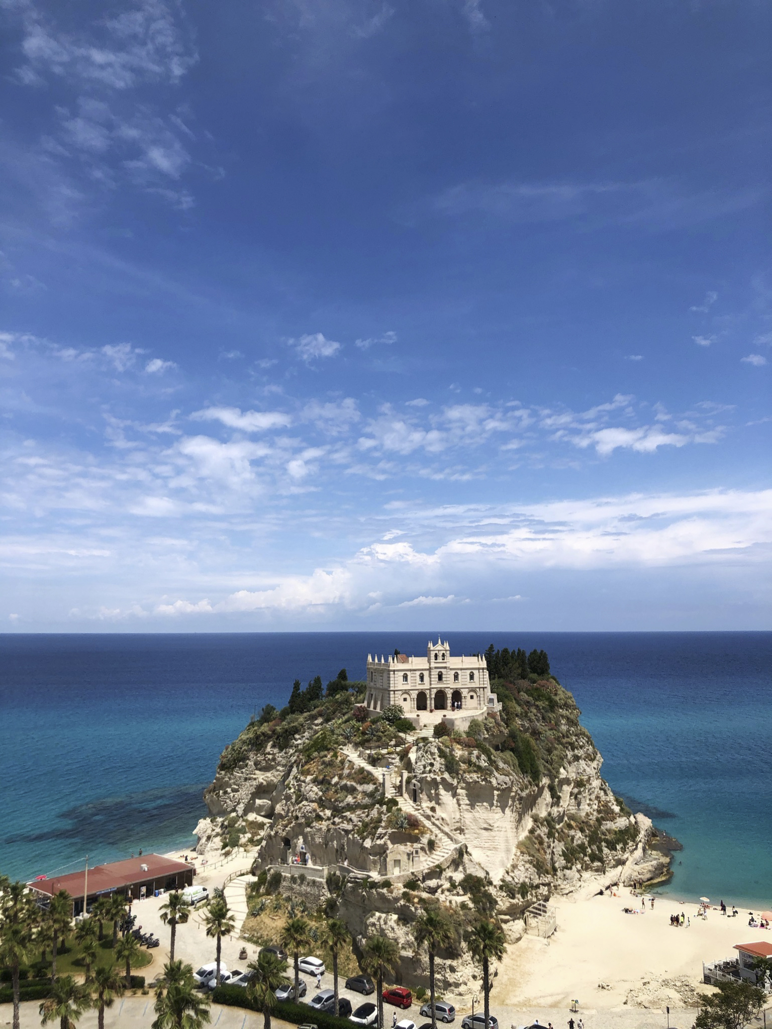 Ausblick Tropea Kalabrien